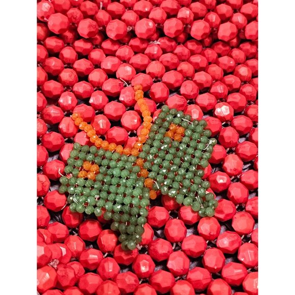 New Wild Fable Beaded Hand Bag Butterfly details Pink - Picture 4 of 12